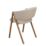 Стул из экокожи цвета норки модель 4163