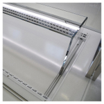 Напольная горизонтальная кондитерская витрина Finist Maria Mwv-21-9 с выкладкой из дерева (лак) и охлаждаемым объемом