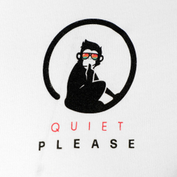Мужское теннисное поло Quiet Please Overruled Monkey T-Shirt Men - White, Multicoloured