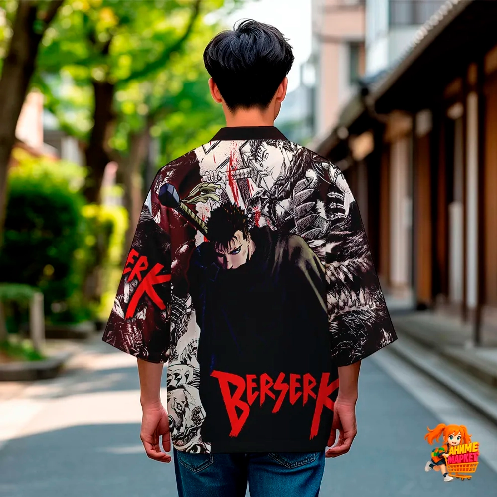 Рубашка хаори японская Arcane