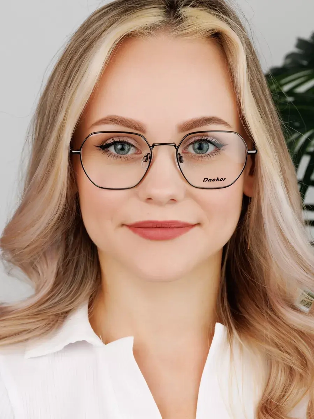 Оправа для очков женская брендовая металл