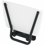 Сиденье для душа Ravak Ovo B II Clear/Black Прозрачное Черное (B8F0000059)