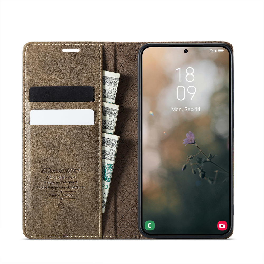 Чехол-книжка CaseMe RFiD Samsung Galaxy S25 Edge