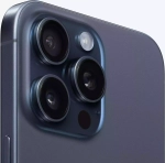 iPhone 15 Pro Max 512 ГБ. Dual: nano SIM + eSIM. синий титан
