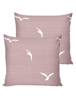 Наволочка комплект 2шт перкаль Сказка "Чайки" 70x70 см на молнии