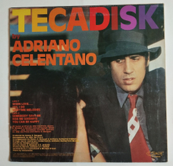 Винтажная виниловая пластинка LP Adriano Celentano Tecadisk (Italy 1977)