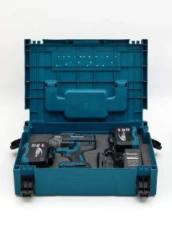 Гайковерт аккумуляторный Makita 1500Нм. , ударный,бесщеточный, 2 АКБ,1/2 дюйма, профессиональный