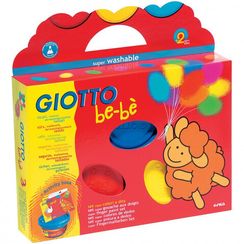 Набор пальчиковых красок SuperColors GIOTTO BEBE' FINGER PAINT SET