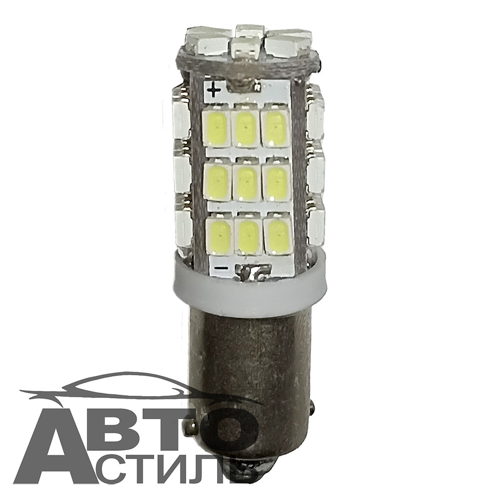 Светодиод 12V T 8  42SMD WHITE (цок.)  белый 4782
