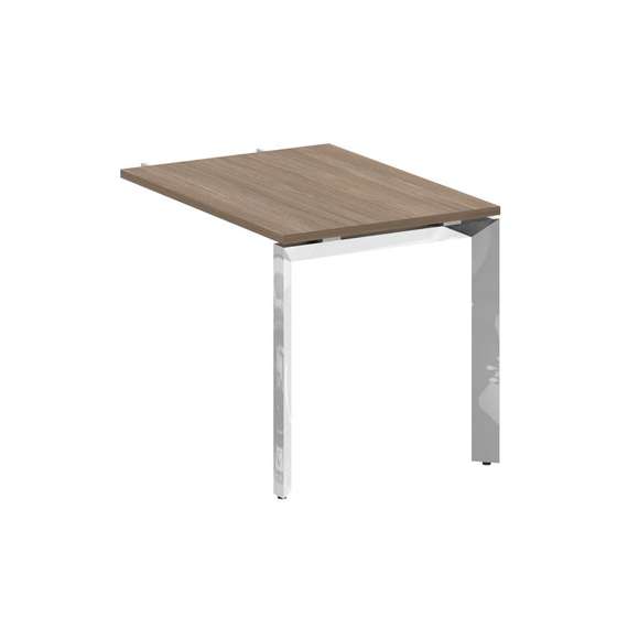 Onix Direct Lux Брифинг-приставка П-обр. м/к M-O.MP-BR-9 Дуб Аризона/Нержавеющая Сталь/Хром 980*720*