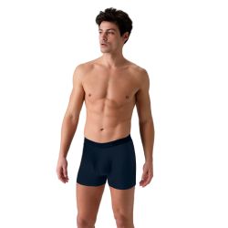 Набор мужских трусов боксеров 3в1 (черные, антрацитовые, темно-синие) Doreanse 1743