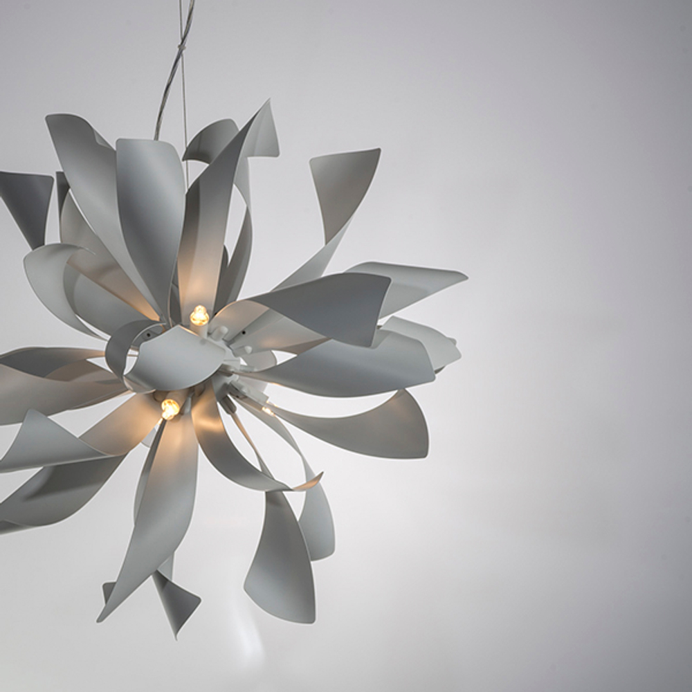 754266 Люстра подв TURBIO 6х6W (led) G9 БЕЛЫЙ МАТОВЫЙ