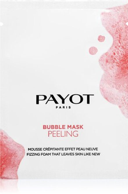 Payot Bubble Mask Peeling - глубоко очищающая маска-пилинг / 8 x 5 ml / GTIN 3390150577734