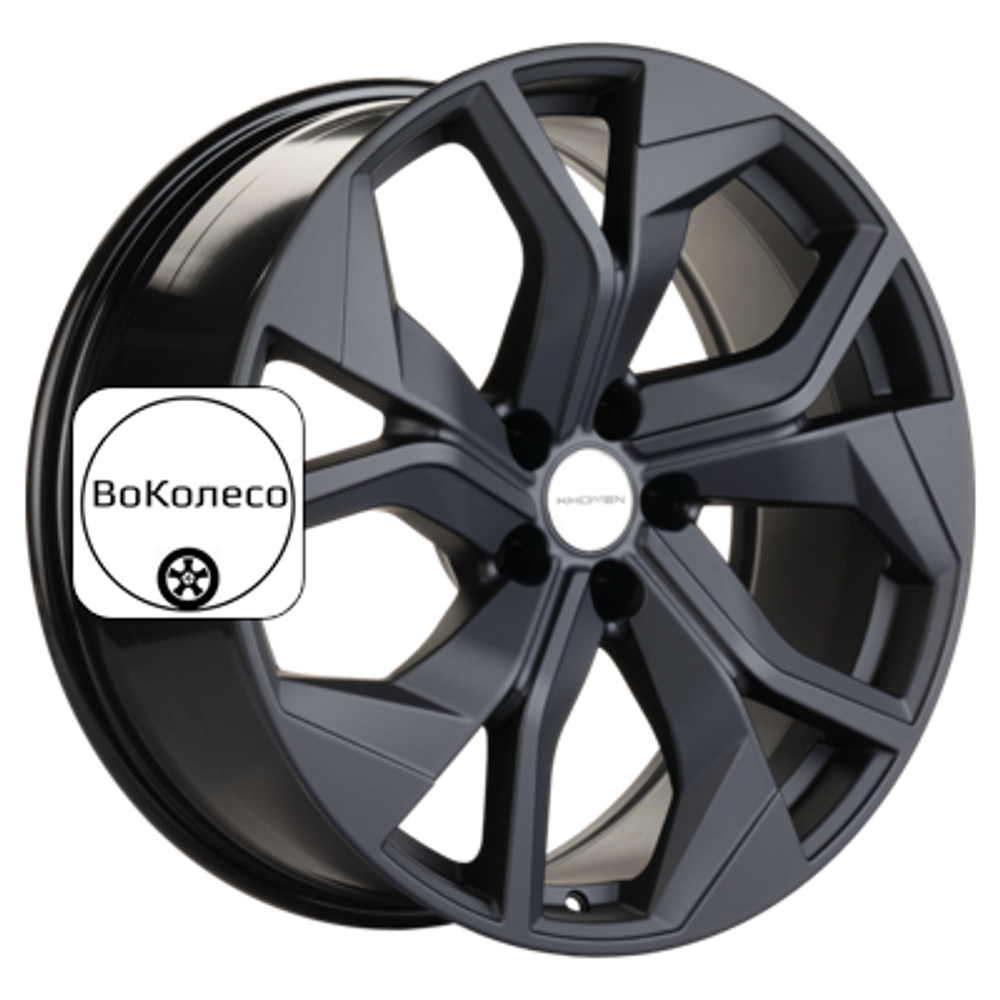 8,5x20/5x112 ET20 D66,5 KHW2006 (Q8) Black matt Khomen Wheels