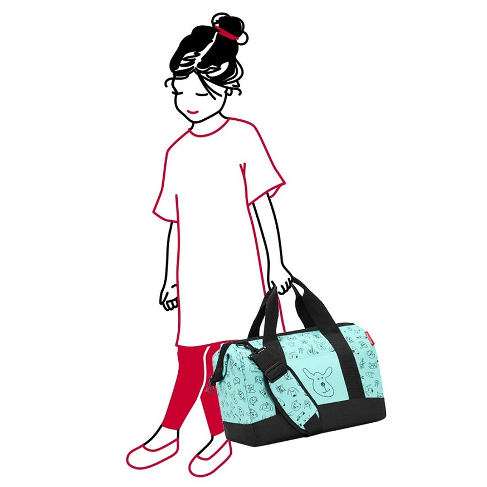 Сумка детская allrounder m cats and dogs мятная