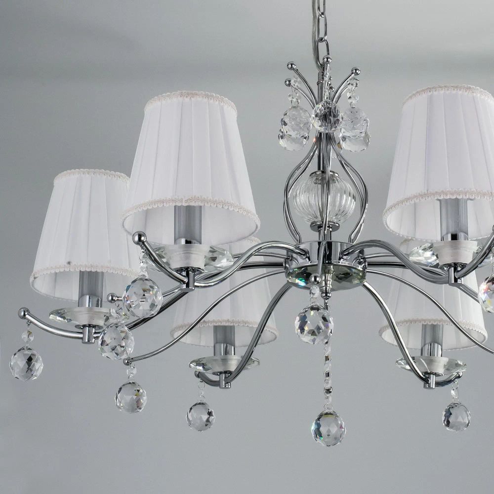 Citilux Шелли CL438161 Люстра подвесная с абажурами Хром