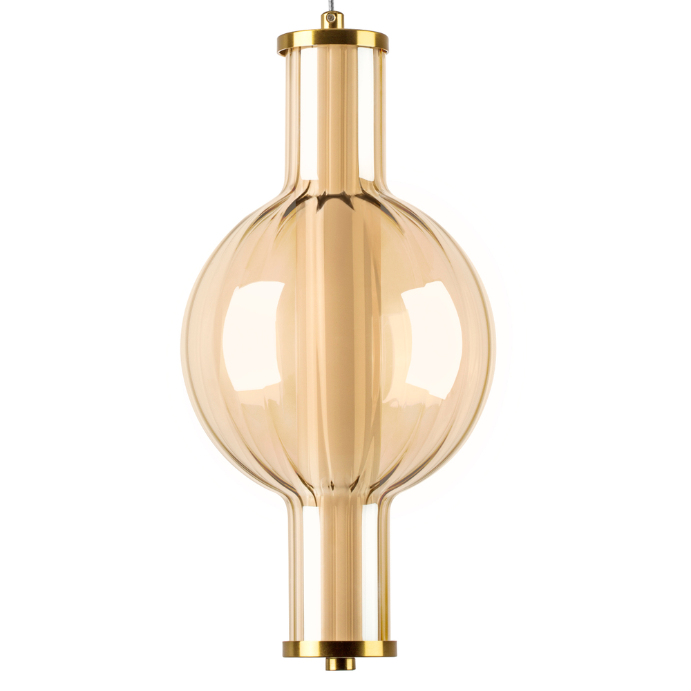 800033 Люстра BOTTO LED 6W 730LM ЛАТУНЬ/КОНЬЯЧНЫЙ/БЕЛЫЙ 3000K