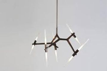 replica Lindsey Adelman 10 Bulbs Agnes Chandelier  (  GOLD )