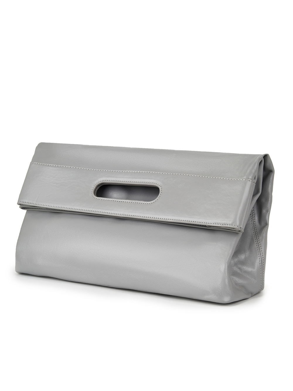 Сумка-клатч LOREN серого цвета