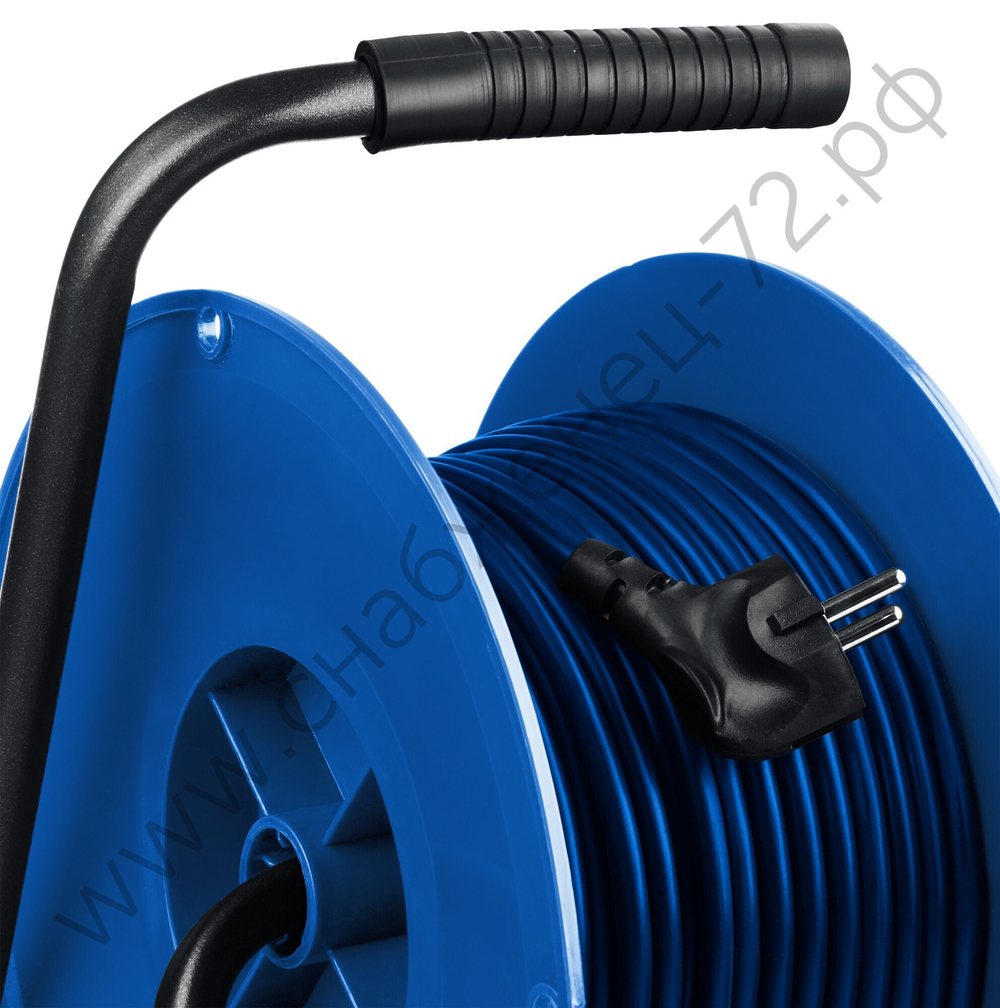 ЗУБР ПВС 315 ПВС 3х1.5 30м 3500Вт IP44, Силовой удлинитель на катушке (55081-30)