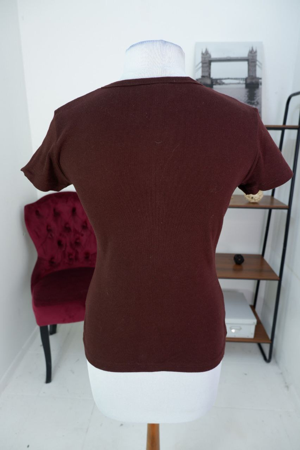 Футболка из хлопка с жирафом 42-44 размер