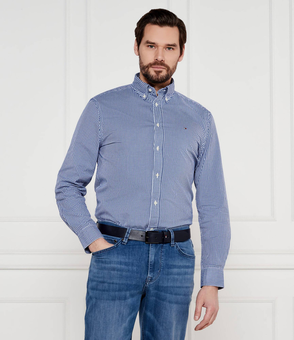 Рубашка Tommy Hilfiger - голубой(MW0MW37548)