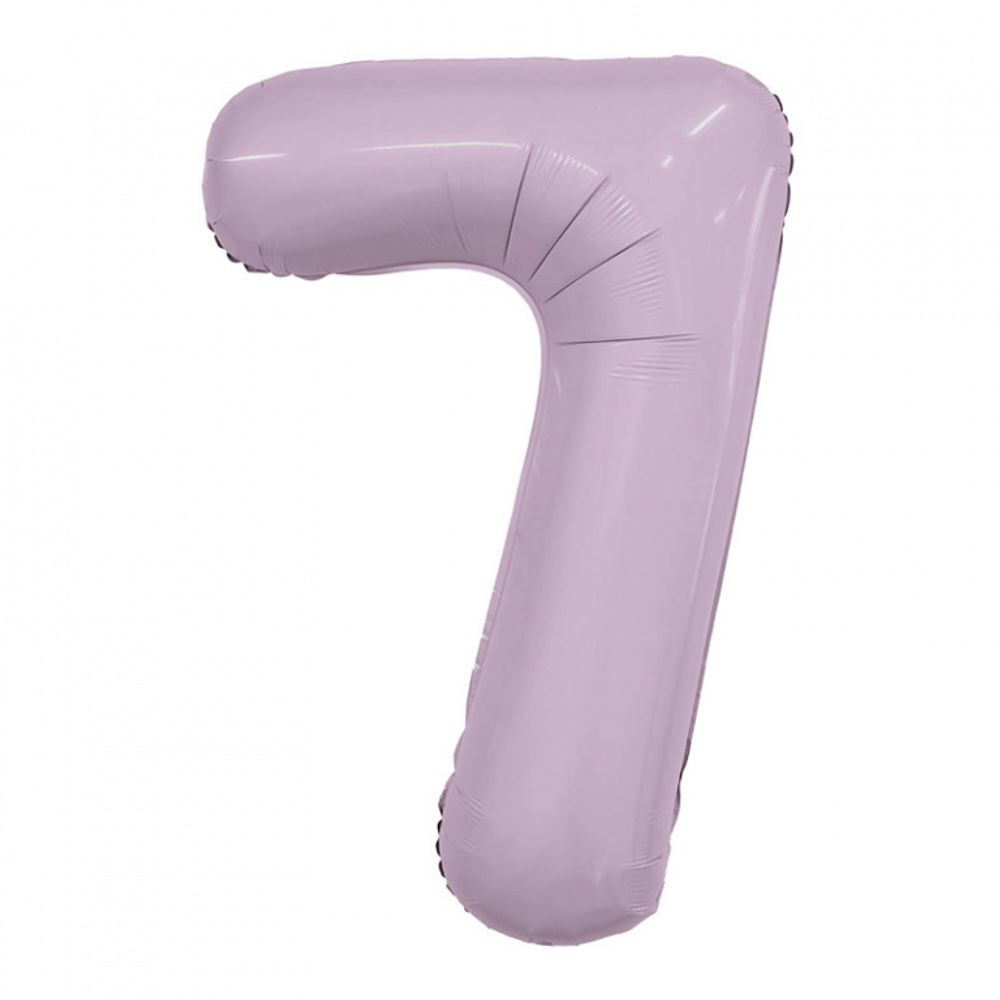 Agura Шар 40" / 102 см "Цифра 7" Орхидея Slim (БГ-60)  Изображение2