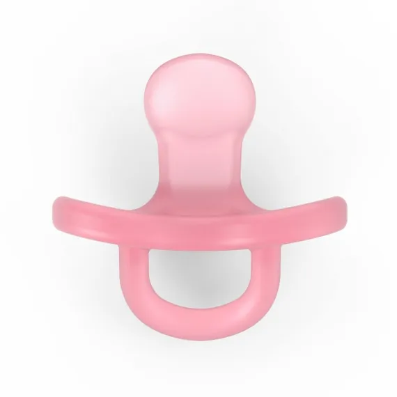 Пустышка Suavinex физиологическая силиконовая 6-18 мес. Розовая