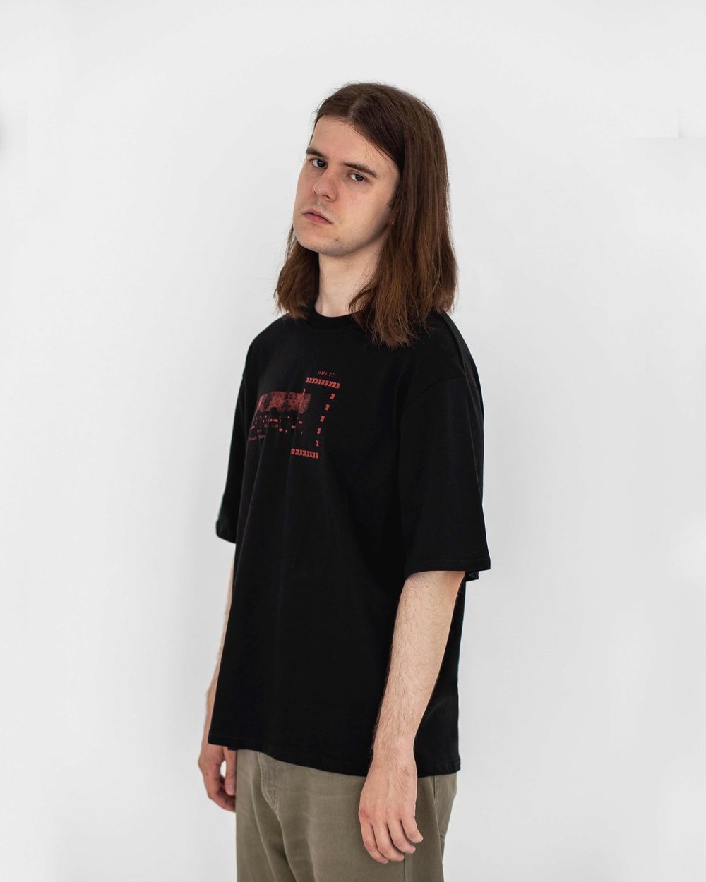 Футболка Омут!Кастом Горизонт/Омут Черная