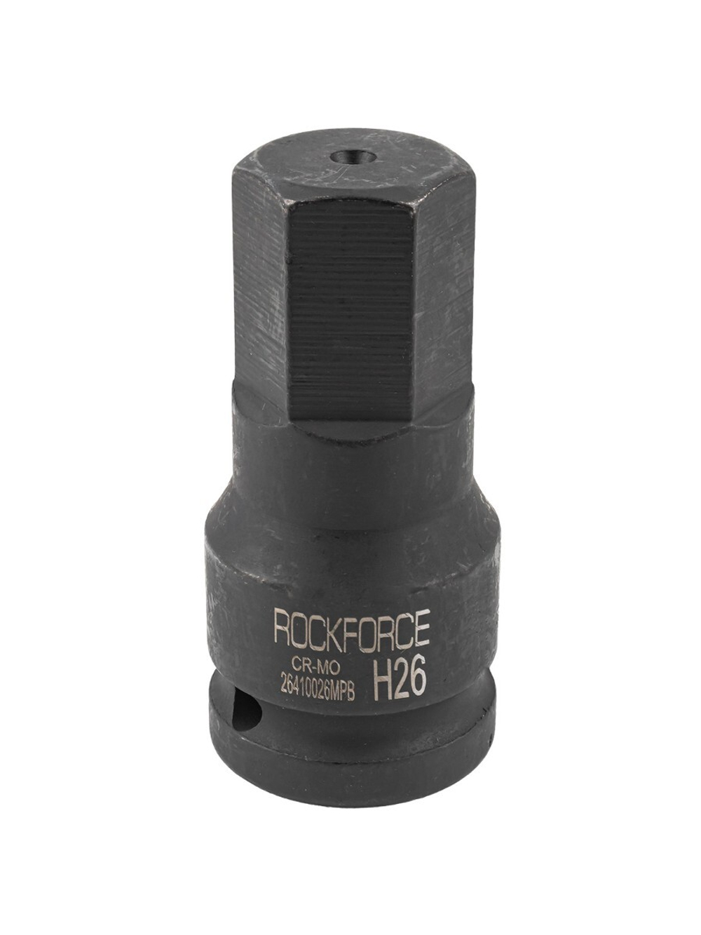 Головка-бита ударная 6-гранная 26мм,3/4'' RockForce RF-26410026MPB