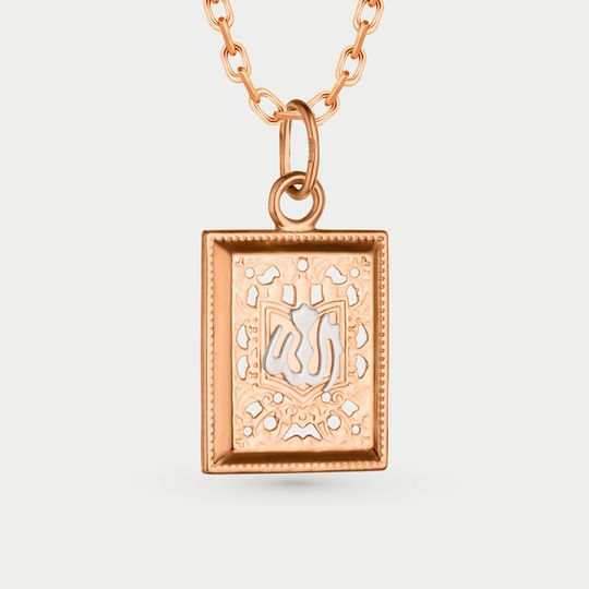 Подвеска золотая