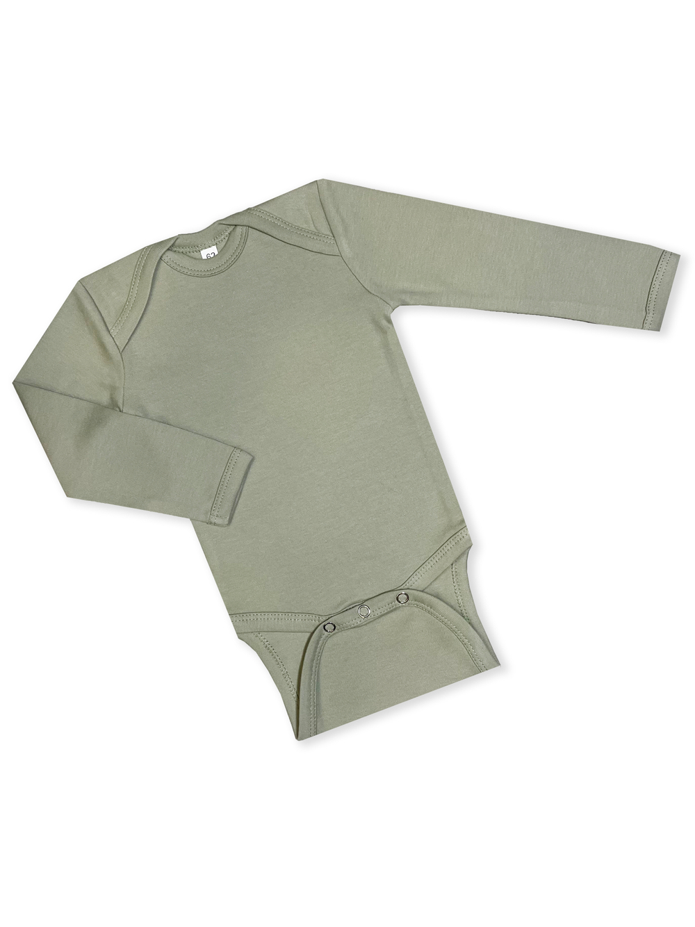 Боди длинный рукав Шалфей