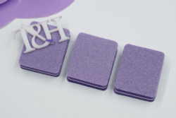 Баф-мини 120/180гр розовый 39*33мм (уп.50шт)