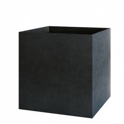Кашпо CUBE CHARCOAL 70x70x70