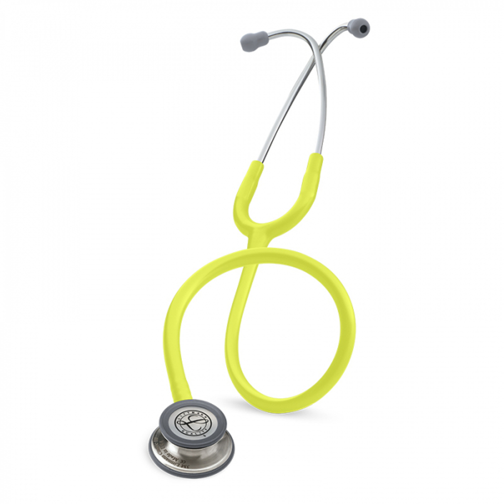 Стетоскоп Littmann Classic III, лимонно-лаймовый, стальная акустическая головка (5839)