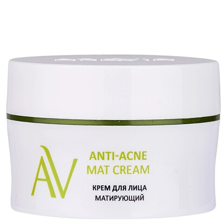 ARAVIA Крем для лица матирующий Anti-Acne Mat Cream 50 мл А048 (97186)