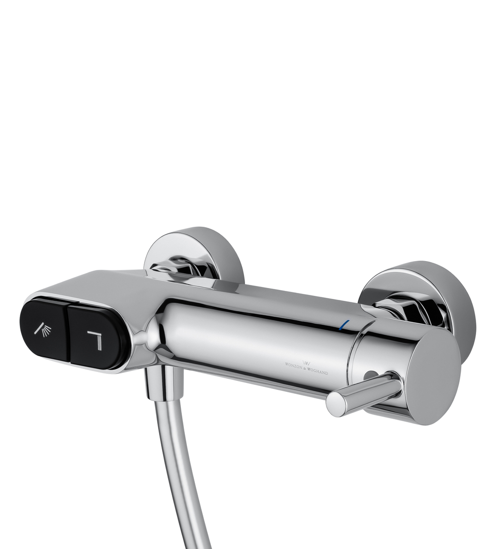 Смеситель для душа с встроенным изливом WONZON & WOGHAND MUSE Corno, Хром (WW-A30902-CR)