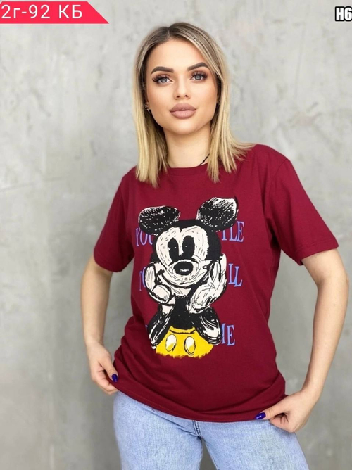 Футболка с принтом