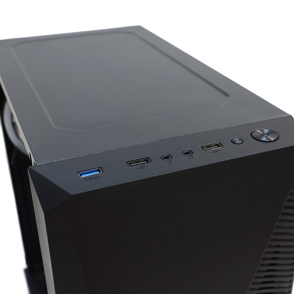 Корпус BaseTech eXtreme GFX-01, Без БП, ATX, RGB, чёрный, 1xRGB FAN, 2xUSB2, 1xUSB3, бок: закалённое стекло (BT-GFX-01-RGB)