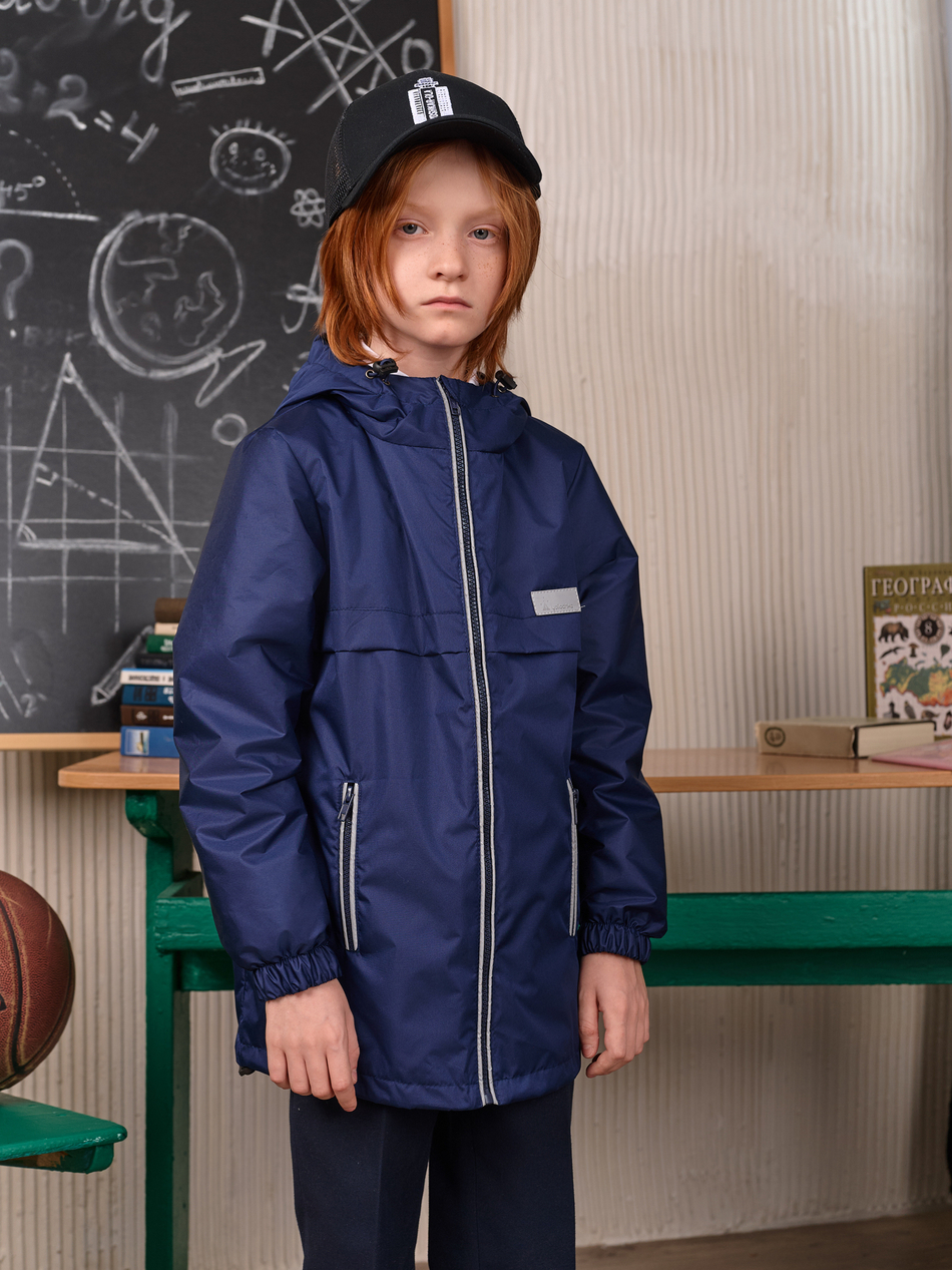 Ветровка детская  SCHOOL синий