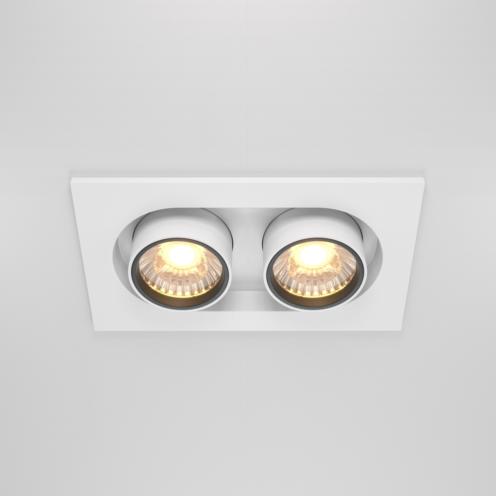 Встраиваемый светодиодный светильник Maytoni Hidden DL045-02-10W3K-W