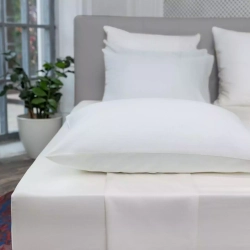 Постельное белье 1.5 спальное Mollen жемчужно-белое