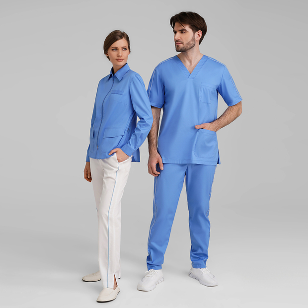 Медицинская мужская рубашка «Арум» new