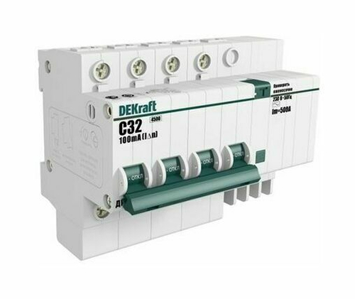 15023 Автомат диф. 101-4Р-032А-030-С DEKraft