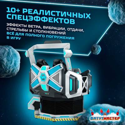 VR-аттракцион «Путешествие во Времени», 2,48*1,87*2,44 м