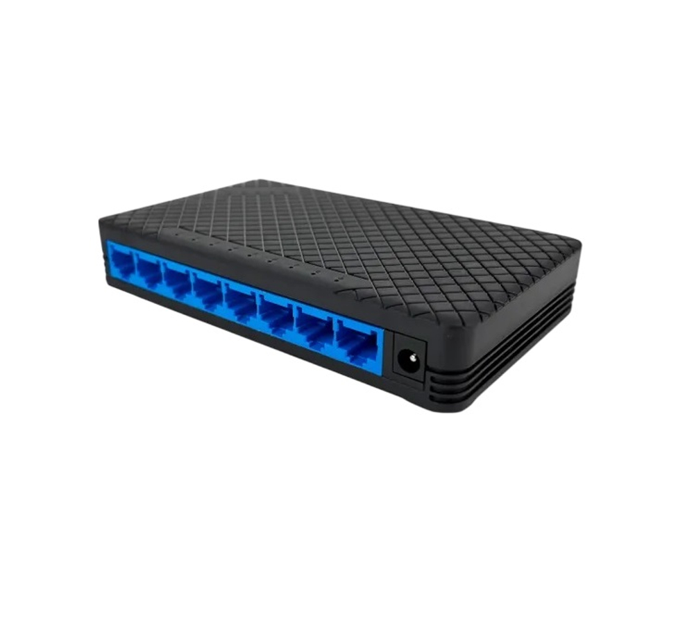 Коммутатор-свитч S200-8TS, 8 RJ45 портов 100 Мбит/с