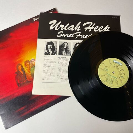 Винтажная виниловая пластинка LP Uriah Heep Sweet Freedom (Japan 1973) (No Obi)