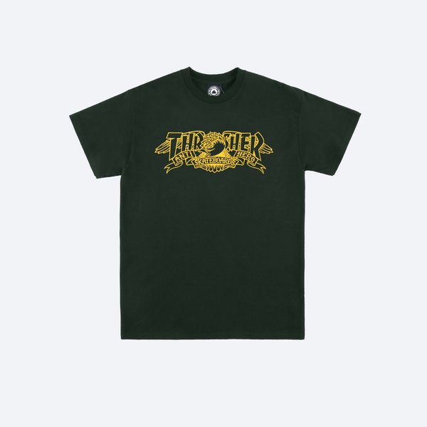 Футболка Thrasher Mag Banner T-Shirt (forest green) артикул: - купить в магазине Дайс