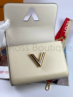 Бежевая сумка Twist Louis Vuitton Луи Виттон премиум класса