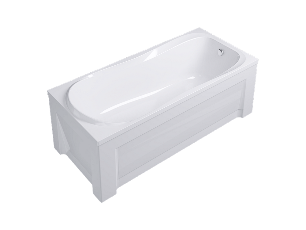 Ванна акриловая прямоугольная Alex Baitler Saima 180*80 с ножками